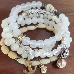 3 Sets - Stack Bracelets - Multi Style
